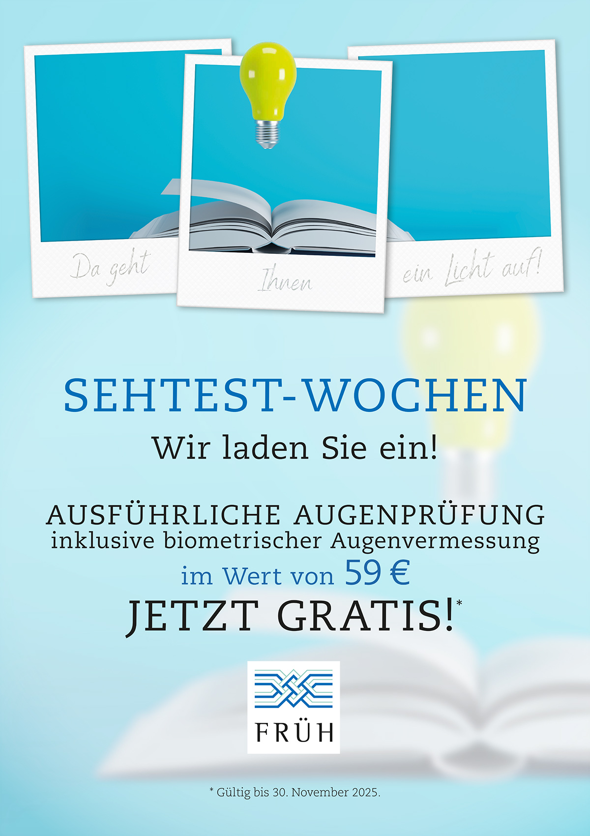 Sehtest Wochen bei Optiker FRÜH in Böblingen